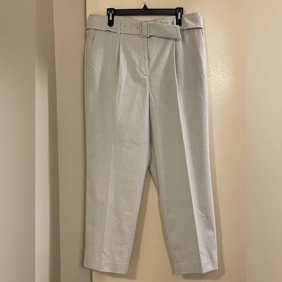 ANN TAYLOR The Belted Taper Pant - Picture 4 of 8